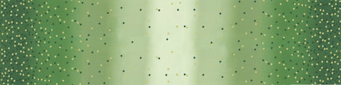 Moda Ombre Confetti Metallic Evergreen
