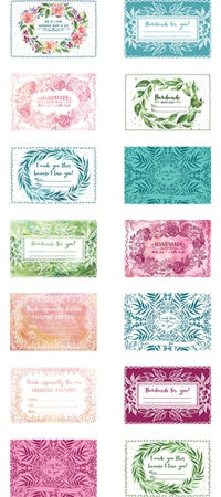 Moda Moody Bloom Labels Digital Panel Multi