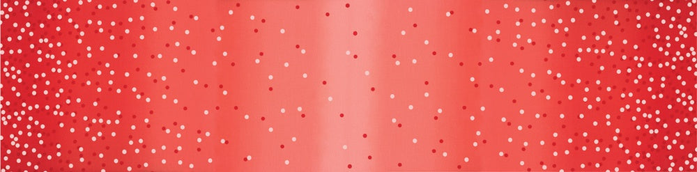 Moda V & Co Ombre Confetti 108" Backing Fabric Cherry