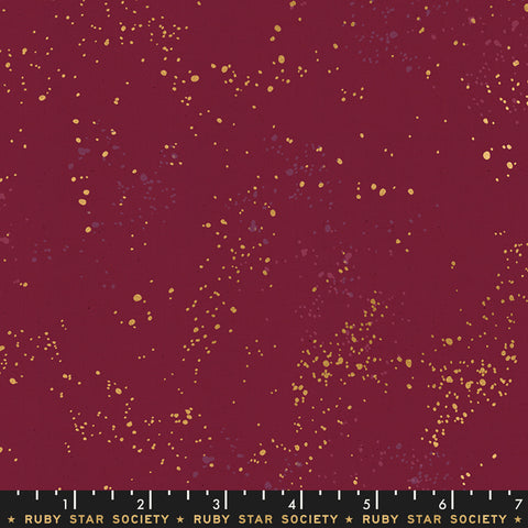 {New Arrival} Moda Ruby Star Society Speckled Metallic Wine Time