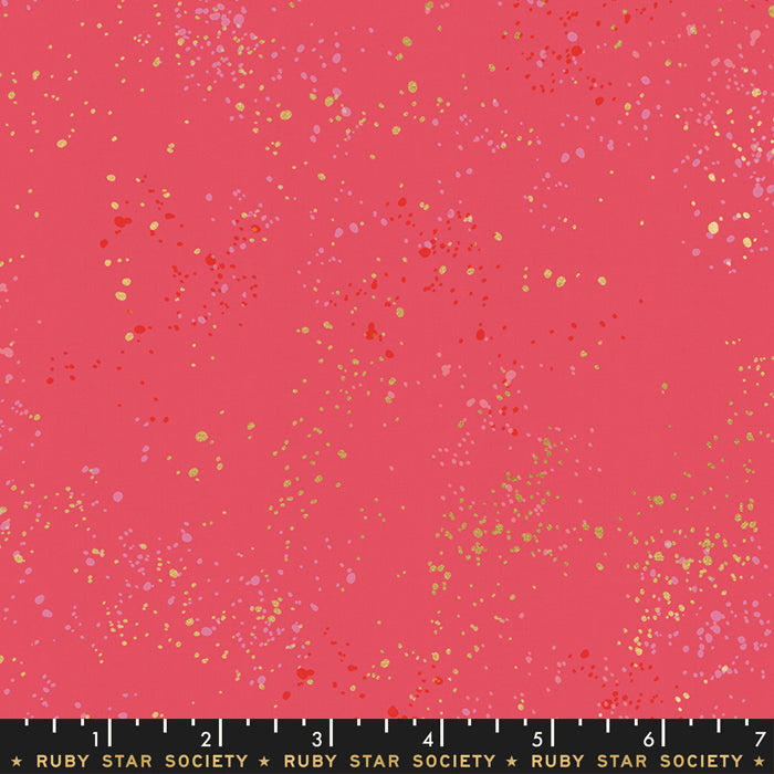 {New Arrival} Moda Ruby Star Society Speckled Metallic Strawberry