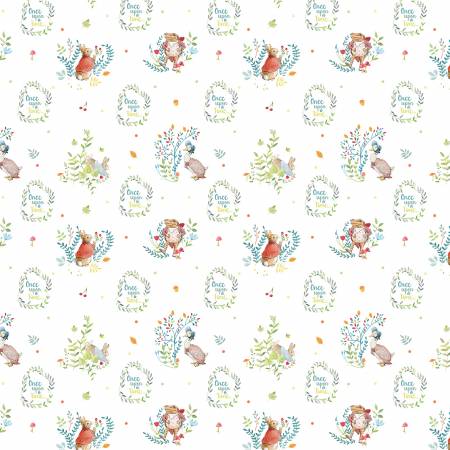 {New Arrival} Make & Believe Fabrics Peter Rabbit Once Upon a Time Peter Rabbit The Story Begins Organic Cotton