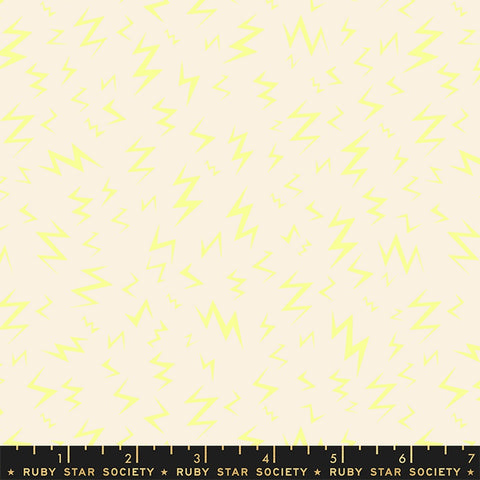{New Arrival} Moda Ruby Star Society Tiny Frights Lightning Neon Yellow