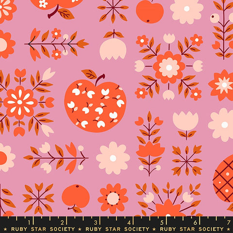 Moda Ruby Star Society Lil Calico Apples Kiss