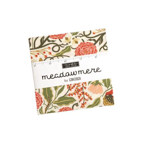 {New Arrival} Moda Gingiber Meadowmere 5" Squares