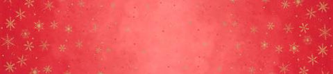 Moda V & Co Ombre Flurries Metallic Cherry
