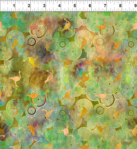 In The Beginning Australian Beauties Digital Emu Green