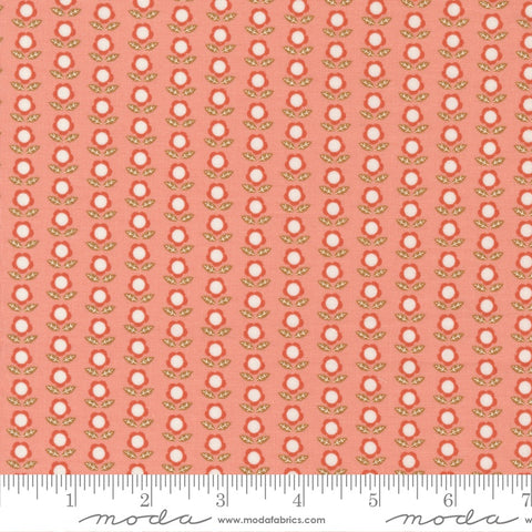 Moda Gingiber Birdsong Little Flowers Peach