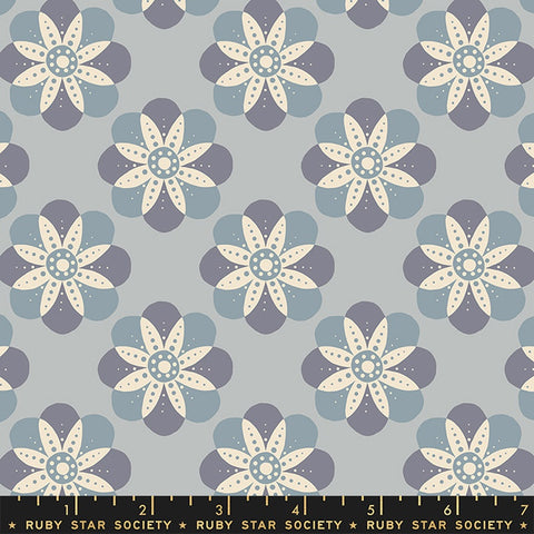Moda Ruby Star Society Floradora Cherry Blossom Steel