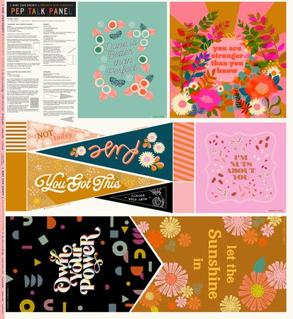 {New Arrival} Moda Ruby Star Society Pep Talk Panel