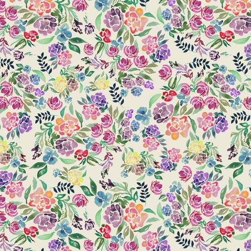 Rathenart Designs Country Garden Blooms Country Bouquet Cream