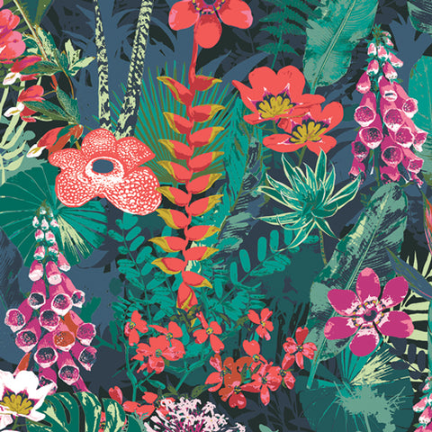 Art Gallery Fabrics Boscage Lush Rainforest