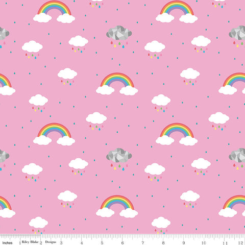 Riley Blake Dream Clouds Dream in Colour Pink
