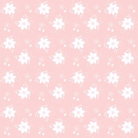 Riley Blake Tasha Noel Pixie Noel 2 Floral Pink