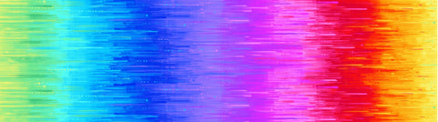 Timeless Treasures Chong-A Hwang Collection Nightlife Rainbow Ombre