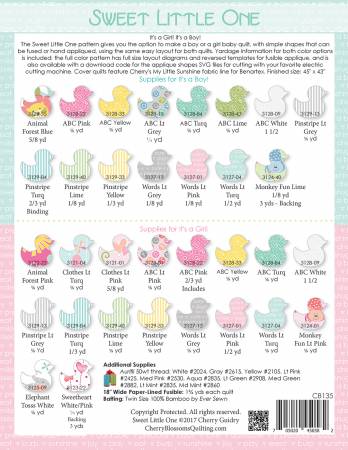 Cherry Blossoms Sweet Little One Pattern
