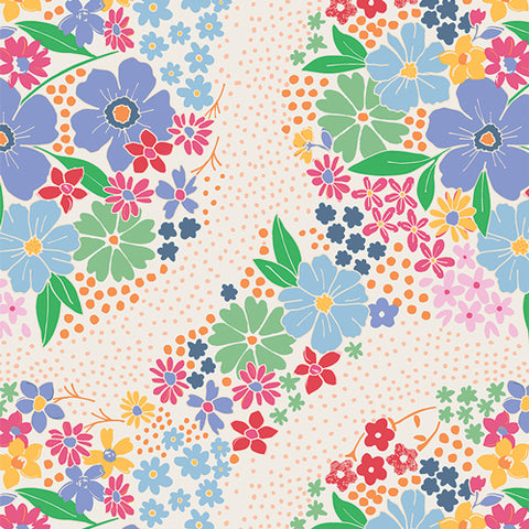 {New Arrival} Art Gallery Fabrics Daisy Garden Path Light
