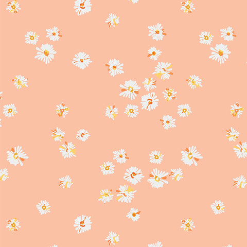 Art Gallery Fabrics Daisy Hazy Daisies Glow