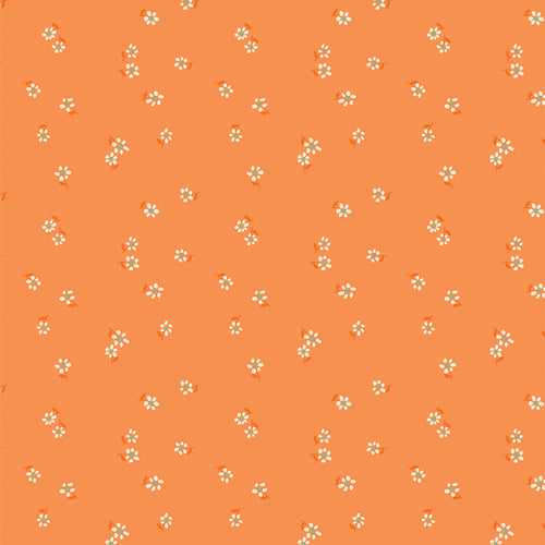 Art Gallery Fabrics Daisy Drifting Florets Marmalade