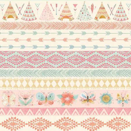 Studio E Dream Catchers FLANNEL Stripe