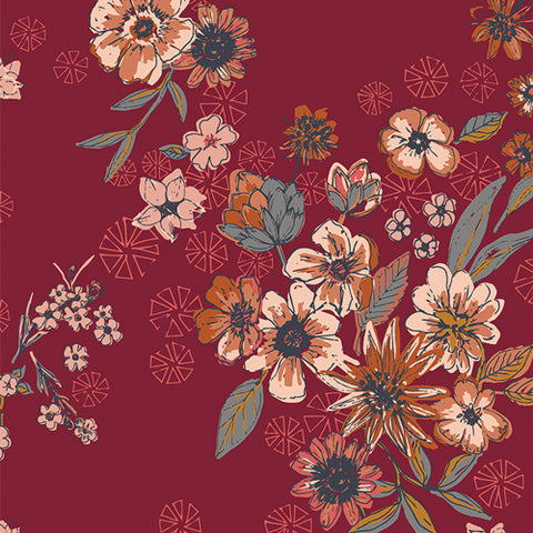 {New Arrival} Art Gallery Fabrics Kindred FLANNEL Constant Companion Heart