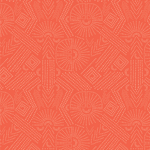 Art Gallery Fabrics Flight Path Your Path Coral