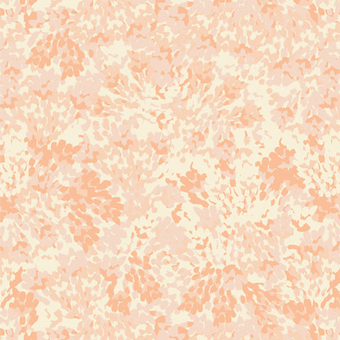 Art Gallery Fabrics Nectarine Fusion Everblooming Nectarine