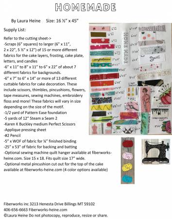 Laura Heine Homemade Collage Pattern