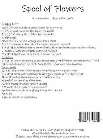 {New Arrival} Laura Heine Spool of Flowers Collage Pattern