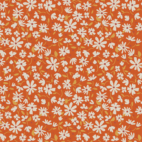 {New Arrival} Art Gallery Fabrics Gloria Nostalgia Meadow Rust