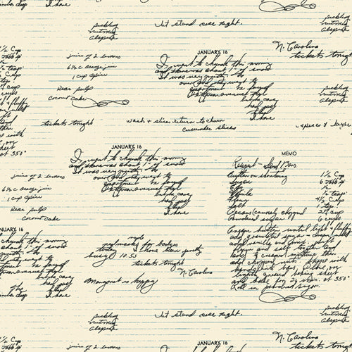 Art Gallery Fabrics Her & History Margaret’s Letters