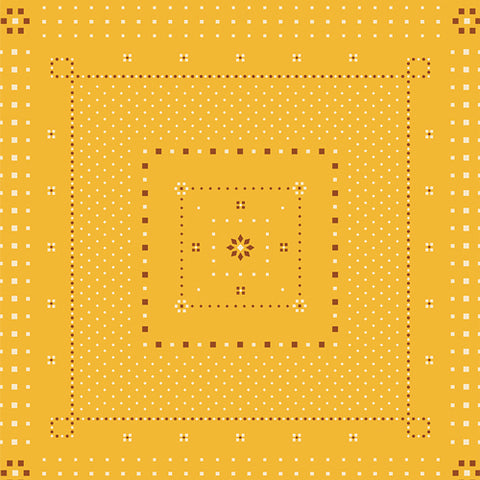 Art Gallery Fabrics Hazelwood Handkerchief Amber