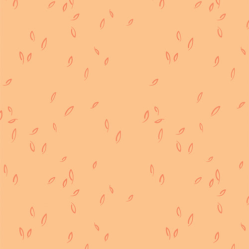 Art Gallery Fabrics Hazelwood Dancing Leaves Apricot