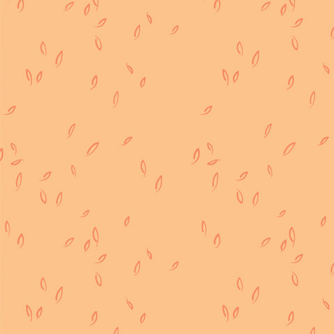 Art Gallery Fabrics Hazelwood Dancing Leaves Apricot