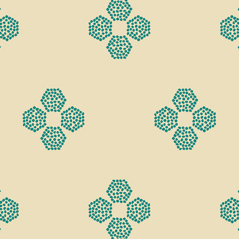 Art Gallery Indie Folk Droplet Petal Malachite