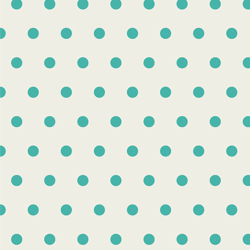 Art Gallery KNITS Spotted Bubbles Turquoise