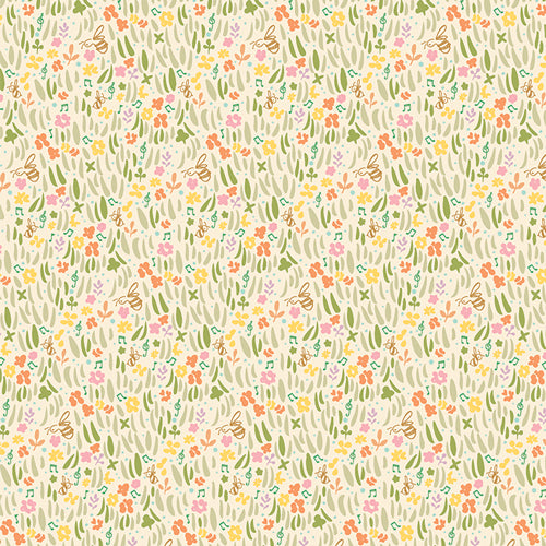 {New Arrival} Art Gallery Fabrics LullaBee KNIT Gardenland Shine