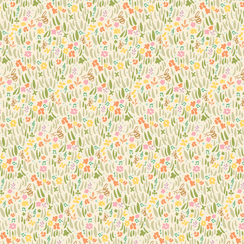 {New Arrival} Art Gallery Fabrics LullaBee KNIT Gardenland Shine