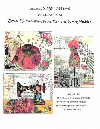 {New Arrival} Laura Heine Teeny Tiny Collage Pattern Group 5