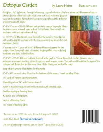 Laura Heine Octopus Garden Collage Pattern