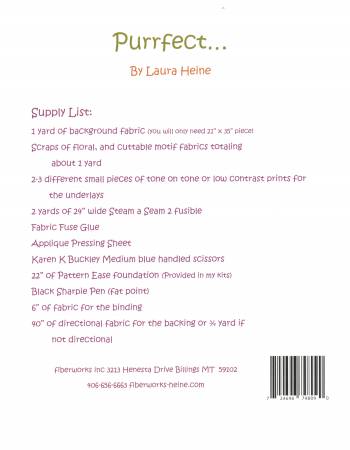 {New Arrival} Laura Heine Purrfect Cat Collage Pattern