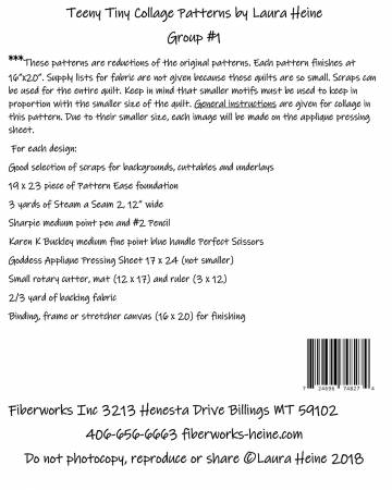 {New Arrival}Laura Heine Teeny Tiny Collage Pattern Group 1