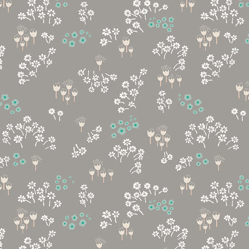 Art Gallery Fabrics Littlest Tenderness Grey FAT QUARTER