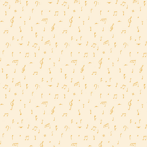 {New Arrival} Art Gallery Fabrics LullaBee Dancing Notes