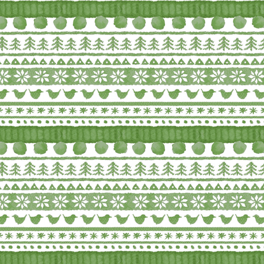 Maywood Studio Warm Wishes Sweater Stripe Green