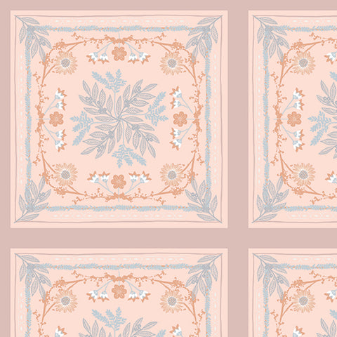 Art Gallery Fabrics Mindscape Seaside Tiles Blush