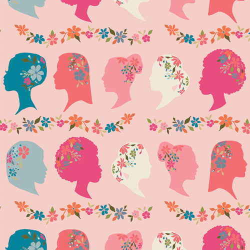 {New Arrival} Art Gallery Open Heart Unique Beauty Mellow FAT QUARTER