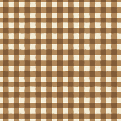 {New Arrival} Art Gallery Fabrics Storyteller Plaids Small Plaid of my Dreams Caramel