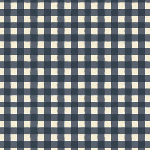 {New Arrival} Art Gallery Fabrics Storyteller Plaids Small Plaid of my Dreams Navy