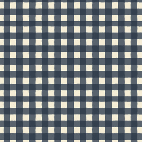 {New Arrival} Art Gallery Fabrics Storyteller Plaids Small Plaid of my Dreams Navy